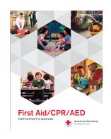 First Aid CPR AED Participant Manual